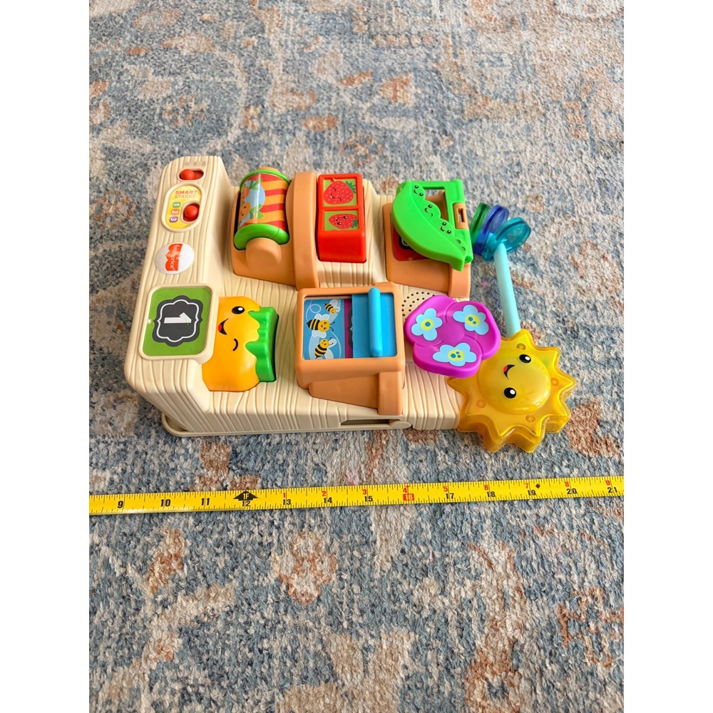 Fisher-Price Laugh & Learn Peek & Play Busy Garden Activity Toddler Baby Toy - Picture 5 of 7
